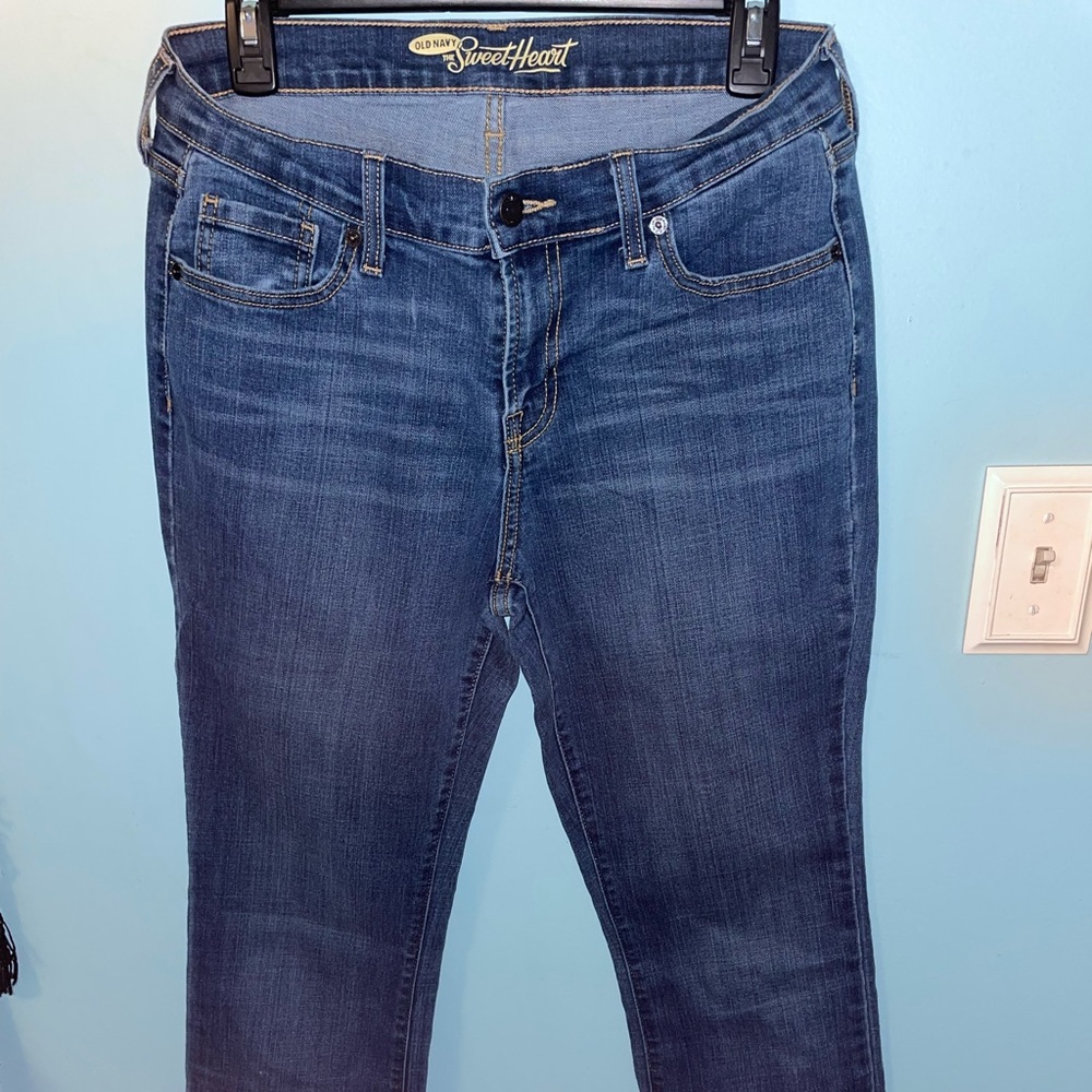 Old Navy- Sweetheart Jeans Size 8 Long